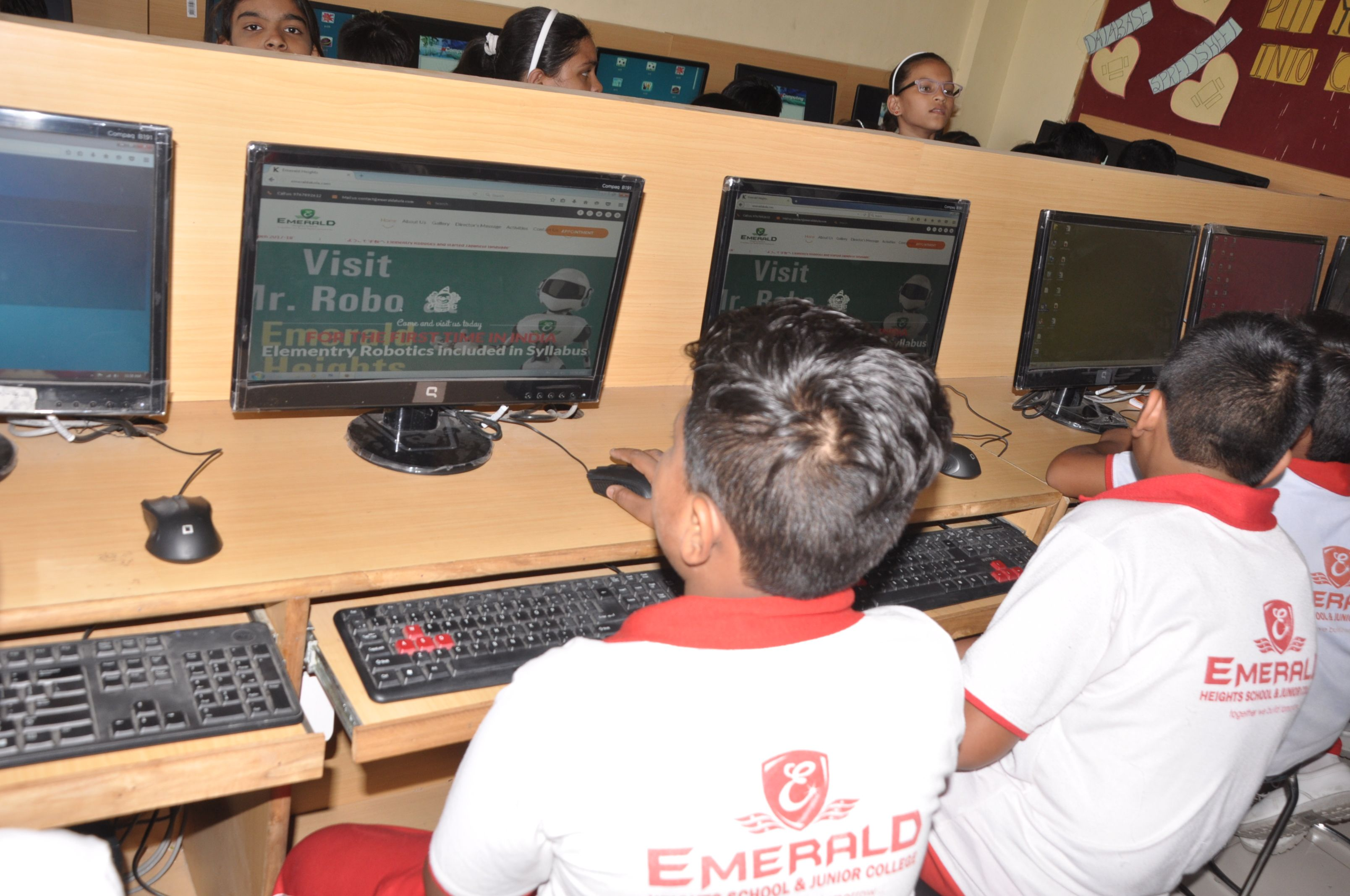 Classrooms at EHS Akola